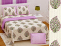 Handwork Katha Bedsheet Set 108 x 108 in - 3 Pcs (Design 0033)