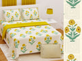 Handwork Katha Bedsheet Set 108 x 108 in - 3 Pcs (Design 0036)