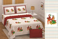 Handwork Katha Bedsheet Set 108 x 108 in - 3 Pcs (Design 0048)