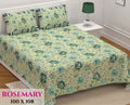 Rosemary Bedsheet Set 100 x 108 in - 3 Pcs (Design 0343)
