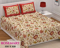 Rosemary Bedsheet Set 100 x 108 in - 3 Pcs (Design 0349)