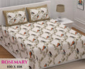 Rosemary Bedsheet Set 100 x 108 in - 3 Pcs (Design 0356)