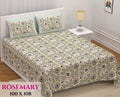 Rosemary Bedsheet Set 100 x 108 in - 3 Pcs (Design 0359)