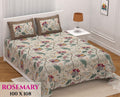 Rosemary Bedsheet Set 100 x 108 in - 3 Pcs (Design 0363)