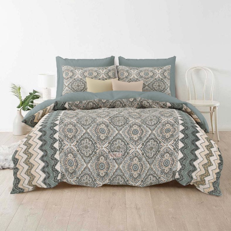 Rozee Bedsheet Set 90 x 108 in - 3 Pcs (Design 0399)