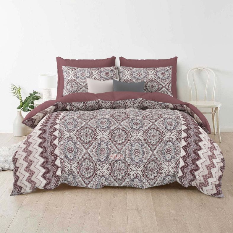Rozee Bedsheet Set 90 x 108 in - 3 Pcs (Design 0401)