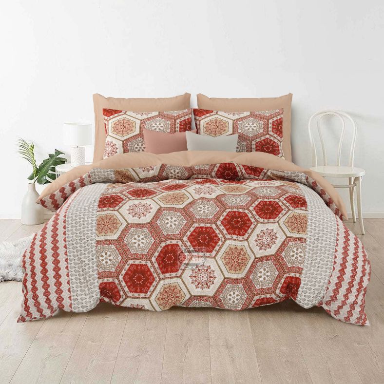 Rozee Bedsheet Set 90 x 108 in - 3 Pcs (Design 0402)