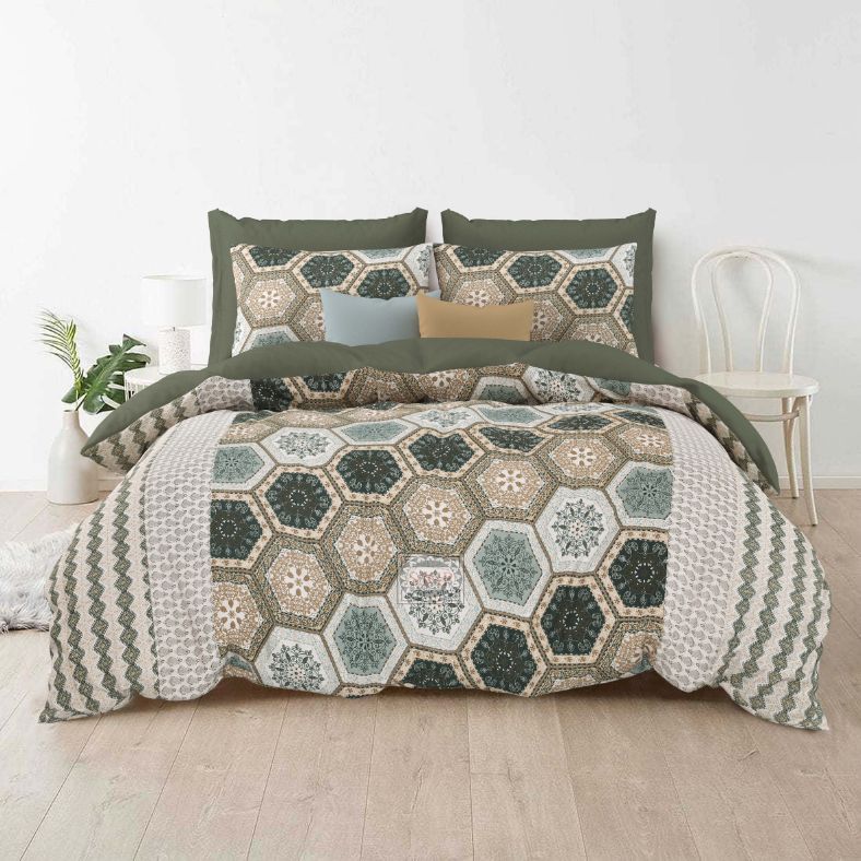 Rozee Bedsheet Set 90 x 108 in - 3 Pcs (Design 0403)