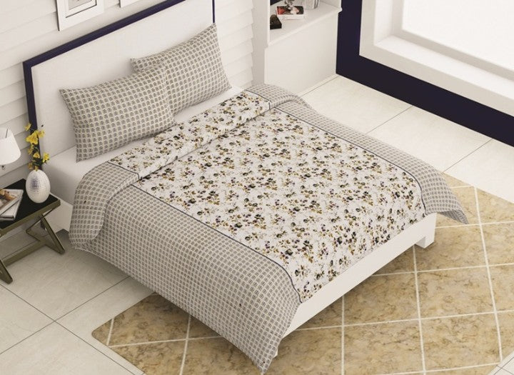 Rozee Bedsheet Set 90 x 108 in - 3 Pcs (Design 0411)