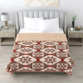 Ajrak Double Dohar Semi 90 x 100 in - 1 Pc (Design 0443)
