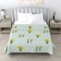 Milky White Double Dohar Semi 90 x 100 in - 1 Pc (Design 0460)