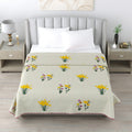 Milky White Double Dohar Semi 90 x 100 in - 1 Pc (Design 0462)
