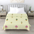 Milky White Double Dohar Semi 90 x 100 in - 1 Pc (Design 0466)