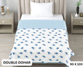 Sweety Double Dohar Semi 90 x 100 in - 1 Pc (Design 0483)