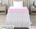 Sweety Double Dohar Semi 90 x 100 in - 1 Pc (Design 0490)