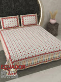 Ecuador Bedsheet Set 90 x 108 in - 3 Pcs (Design 0937)