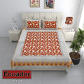 Ecuador Bedsheet Set 90 x 108 in - 3 Pcs (Design 0949)