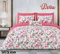 Peru Bedsheet Set 90 x 108 in - 3 Pcs (Design 0980)