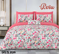 Peru Bedsheet Set 90 x 108 in - 3 Pcs (Design 0981)