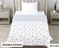Sweety Double Dohar Semi 90 x 100 in - 1 Pc (Design 0493)