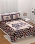 Barmeri Bedsheet Set 90 x 108 in - 3 Pcs (Design 0995)