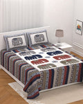 Barmeri Bedsheet Set 90 x 108 in - 3 Pcs (Design 1002)