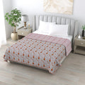 Kashida Double Dohar Semi 90 x 100 in - 1 Pc (Design 0527)