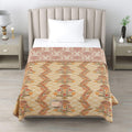 Kashida Single Dohar Semi 60 x 90 in - 2 Pcs (Design 0605)