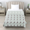 Kashida Single Dohar Semi 60 x 90 in - 2 Pcs (Design 0609)