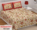 Rosemary Bedsheet Set 70 x 100 in - 3 Pcs (Design 1101)