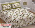 Rosemary Bedsheet Set 70 x 100 in - 3 Pcs (Design 1105)