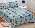 Rosemary Bedsheet Set 70 x 100 in - 3 Pcs (Design 1109)