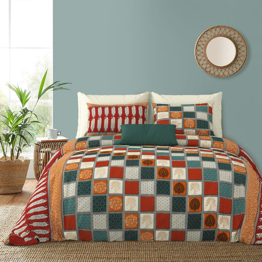 Rozee Bedsheet Set 90 x 108 in - 3 Pcs (Design 1245)