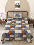 Ajrak Bedsheet Set 63 x 90 in - 4 Pcs (Design 1181)