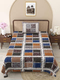 Ajrak Bedsheet Set 63 x 90 in - 4 Pcs (Design 1184)