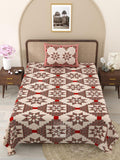 Ajrak Bedsheet Set 63 x 90 in - 4 Pcs (Design 1185)