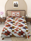 Ajrak Bedsheet Set 63 x 90 in - 4 Pcs (Design 1188)