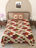 Ajrak Bedsheet Set 63 x 90 in - 4 Pcs (Design 1190)