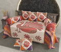 Barmeri Diwan Set with Foam 63 x 90 in - 8 Pcs (Design 1339)