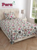 Peru Bedsheet Set 63 x 90 in - 4 Pcs (Design 1207)