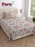 Peru Bedsheet Set 63 x 90 in - 4 Pcs (Design 1210)