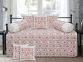 Lavish Diwan Set without Foam 70 x 100 in - 8 Pcs (Design 1255)
