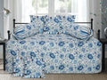 Lavish Diwan Set without Foam 70 x 100 in - 8 Pcs (Design 1262)