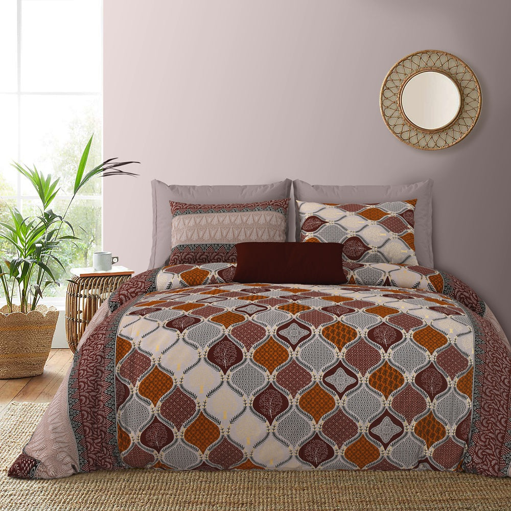 Rozee Bedsheet Set 90 x 108 in - 3 Pcs (Design 1677)