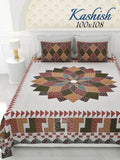 Kashish Bedsheet Set 100 x 108 in - 3 Pcs (Design 1707)