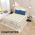 Kashida Double Comforter 90 x 100 in - 1 Pc (Design 1751)