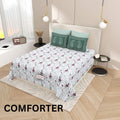 Kashida Double Comforter 90 x 100 in - 1 Pc (Design 1752)