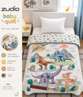 Baby Quilt Razai 60 x 90 in - 1 Pc (Design 1878)