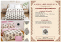 Handwork Katha Dohar and Bedsheet Set 90 x 100 and 108 x 108 in - 4 Pcs (Design 1899)