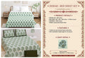 Handwork Katha Dohar and Bedsheet Set 90 x 100 and 108 x 108 in - 4 Pcs (Design 1912)